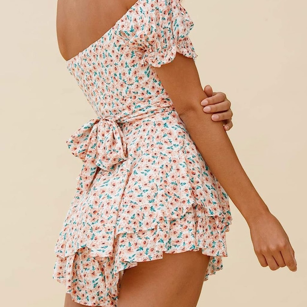 Printed Romper - image 2